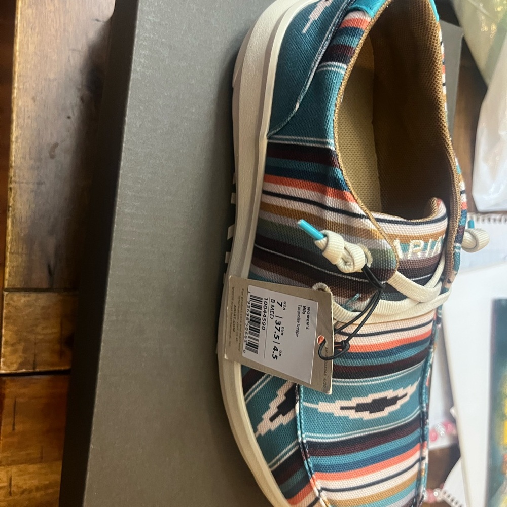 Ariat multi color.